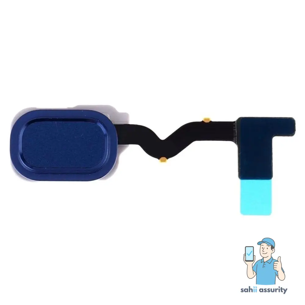 Fingerprint Sensor with Flex Cable for Samsung Galaxy J6 Blue thumbnail